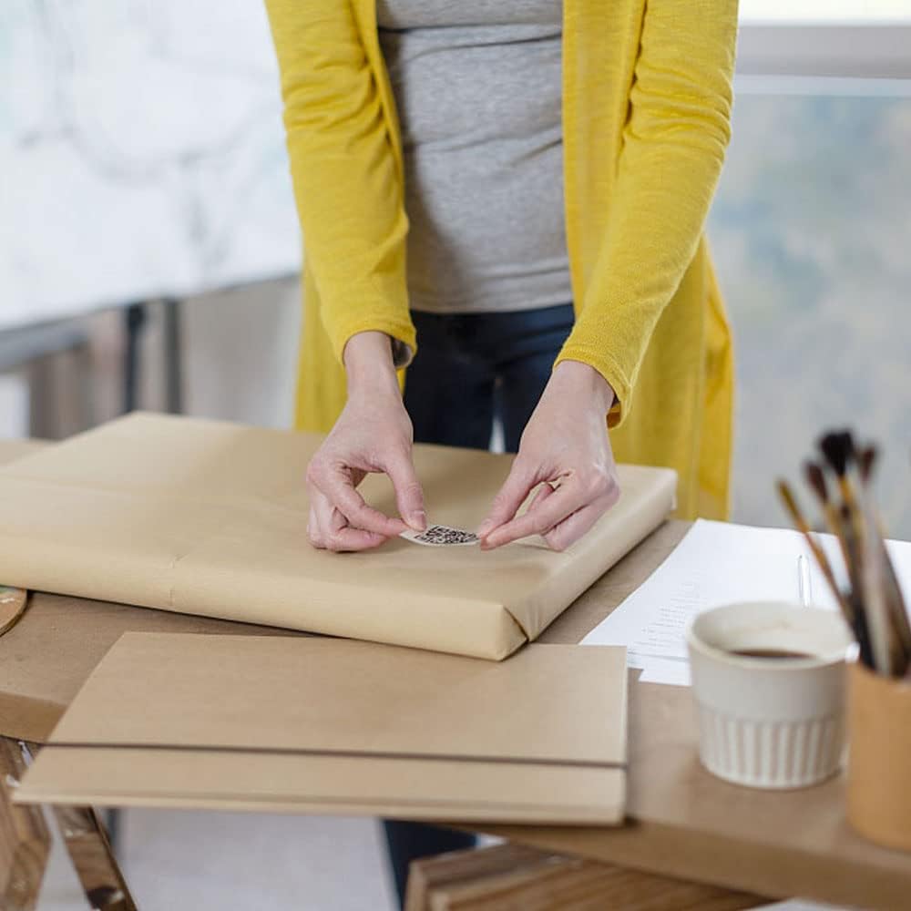 Custom Stickers 70-1000 Personalized Labels for Birthday Party Wedding, Customized Stickers for Business Logo(2-Rectangle)