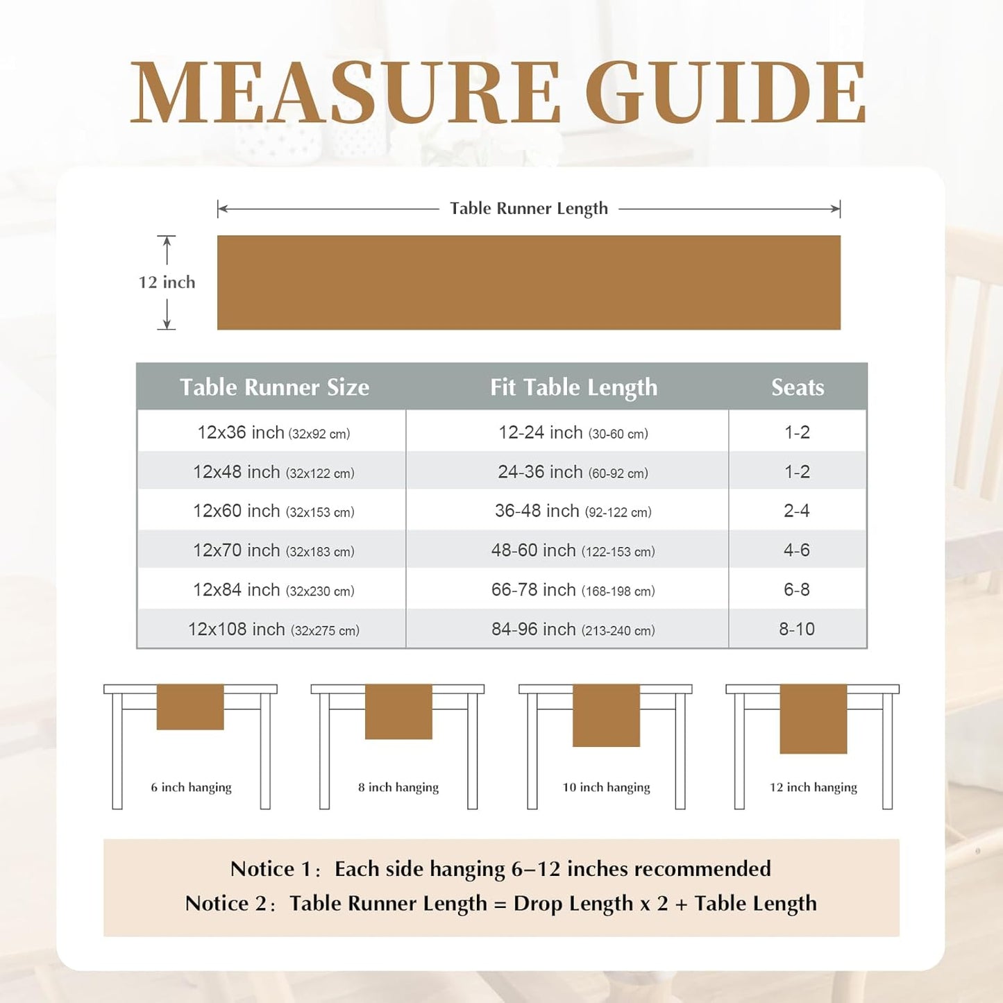 2 Pack Grey Long Table Runner 12 x 108 Inch Solid Color Farmhouse Runners Coffee Table Dresser for Daily Party Home Decoration