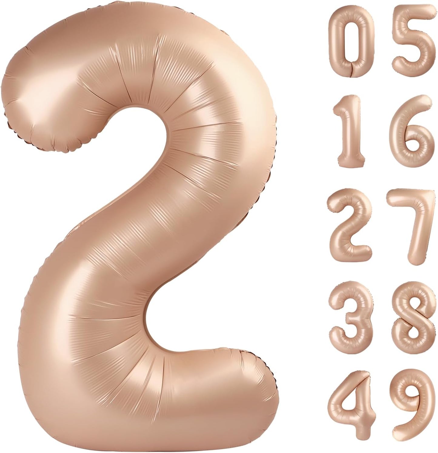 Light Brown number balloon 2026
