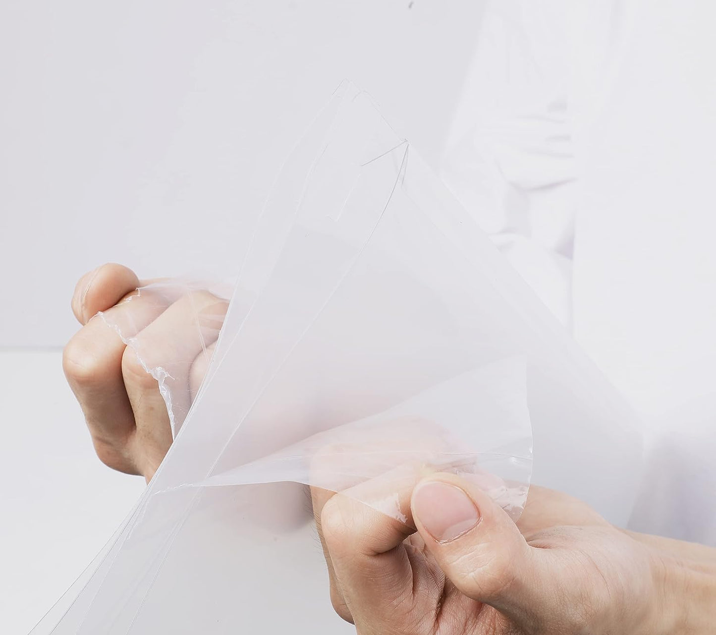 XININSUN 2Pcs Large Cake PET Clear Box, 10" X 10" X 9" with ribbon and pre-folded lid, for 8" cake packing carry, baking cookie display, Carry Tall Layer Gift, Festive Gift Box -Black