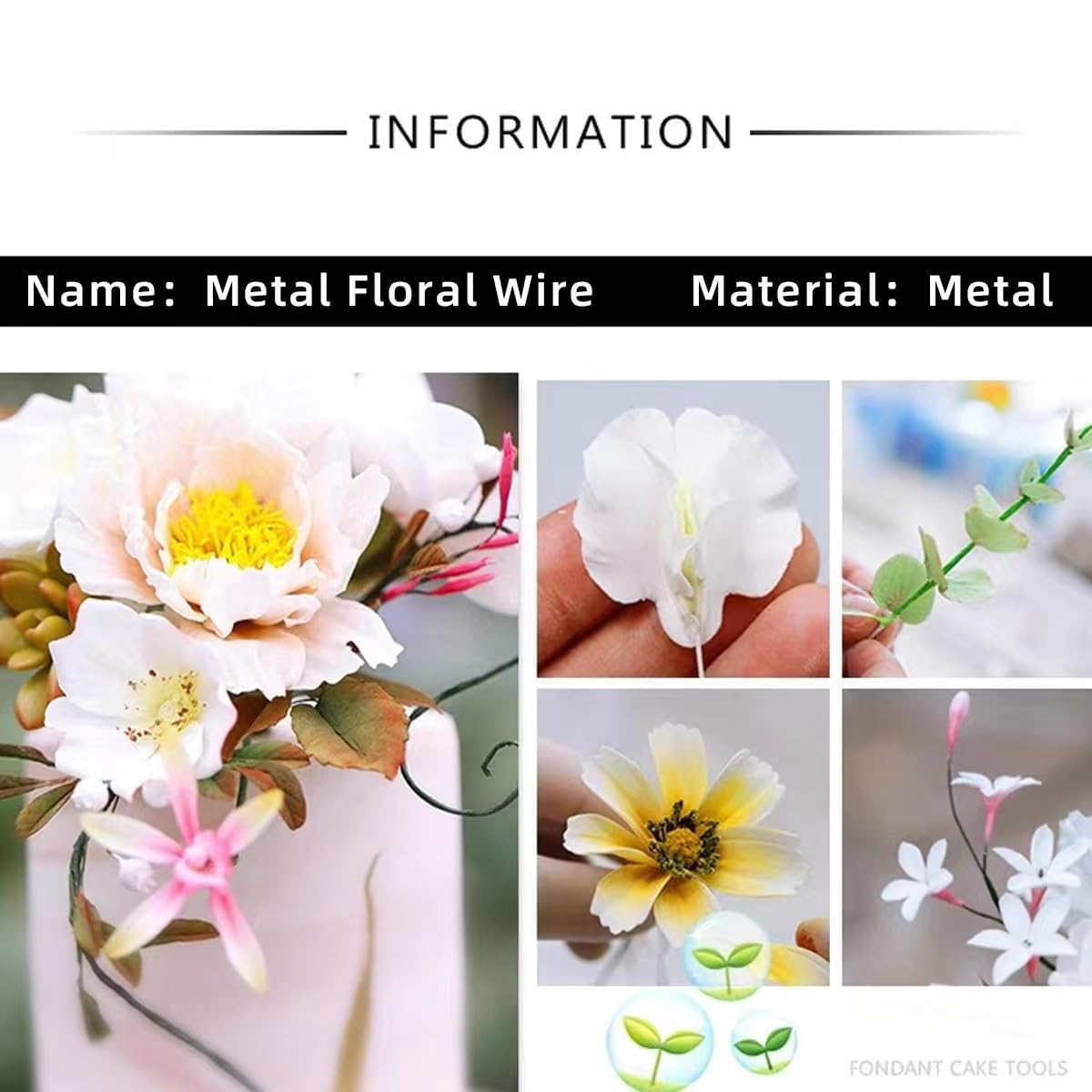 76Yards 26Gauge Coffee Colour Metal Floral Wire Flexible Paddle Florist Garden Wire for Flower Arrangement,Crafts,Christmas Wreaths Tree,Garland.