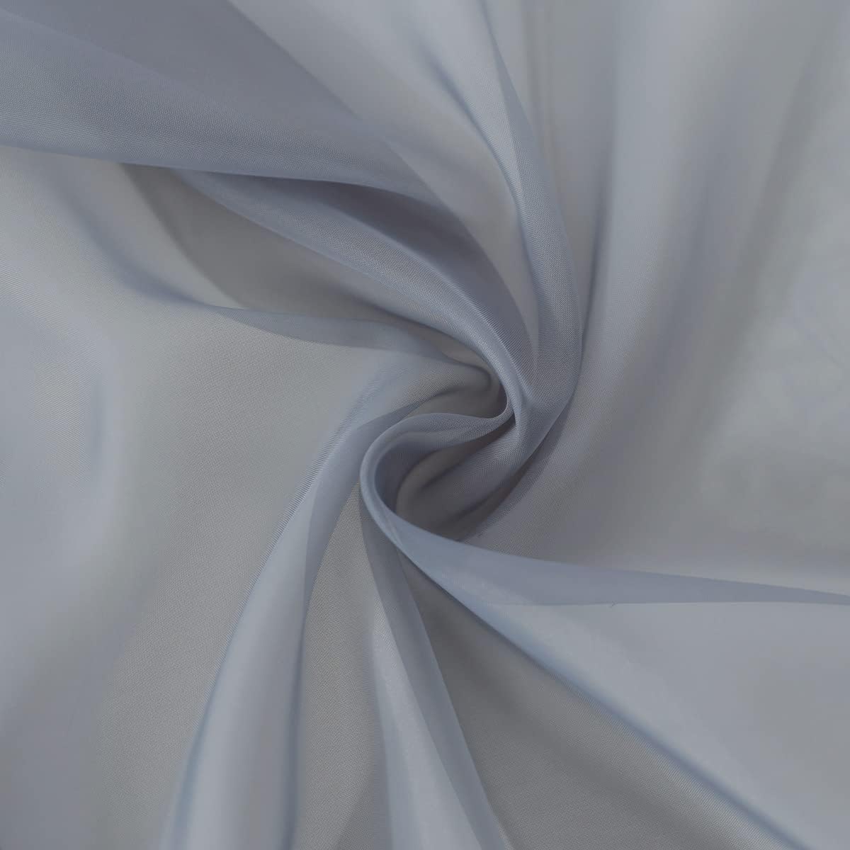 Window Gray Sheer Curtains 145 Inches Long 2 Panels Sheer Curtain Basic Rod Pocket Panel for Bedroom Children Living Room Yard Kitchen (Gray, 52" W x 145" L | 2 pcs)