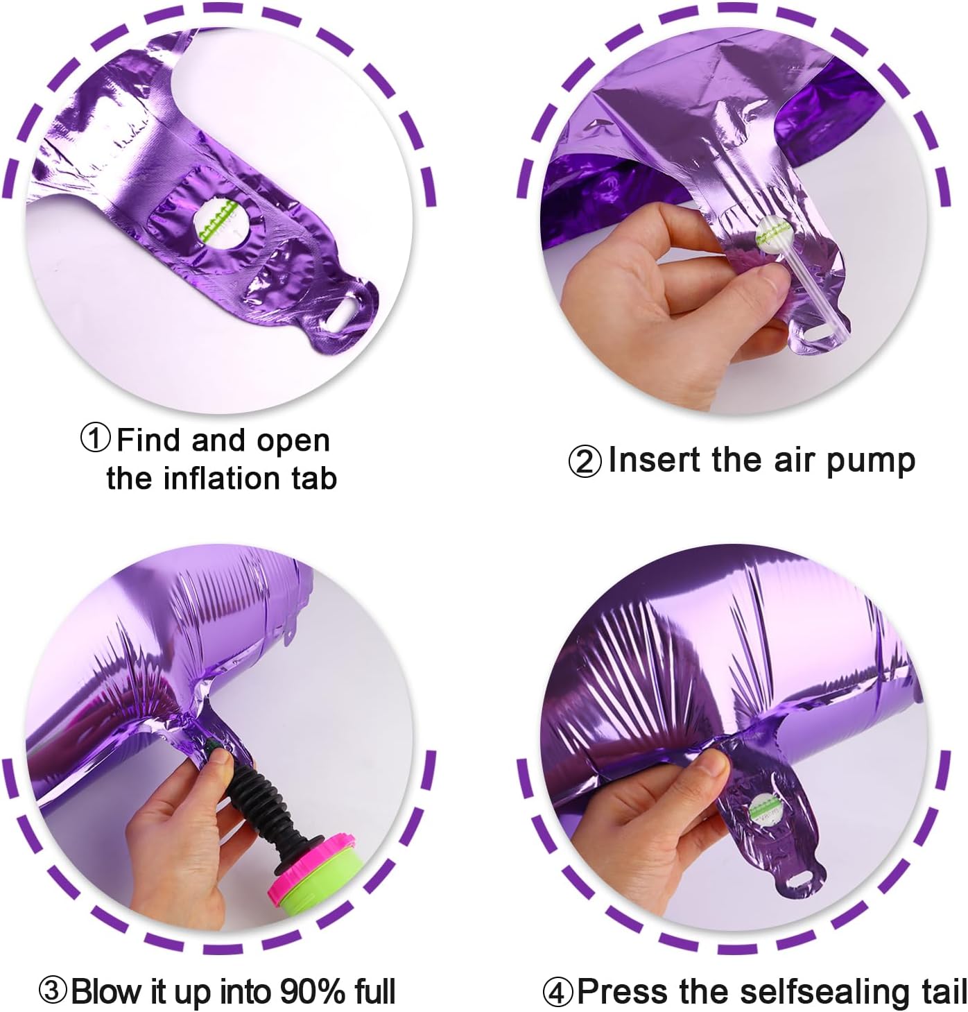 Purple Number 21 Balloon 40 Inch Birthday Decorations, Number 21 Balloon Birthday Party Decorations, Anniversary Decorations Graduations Party Supplies