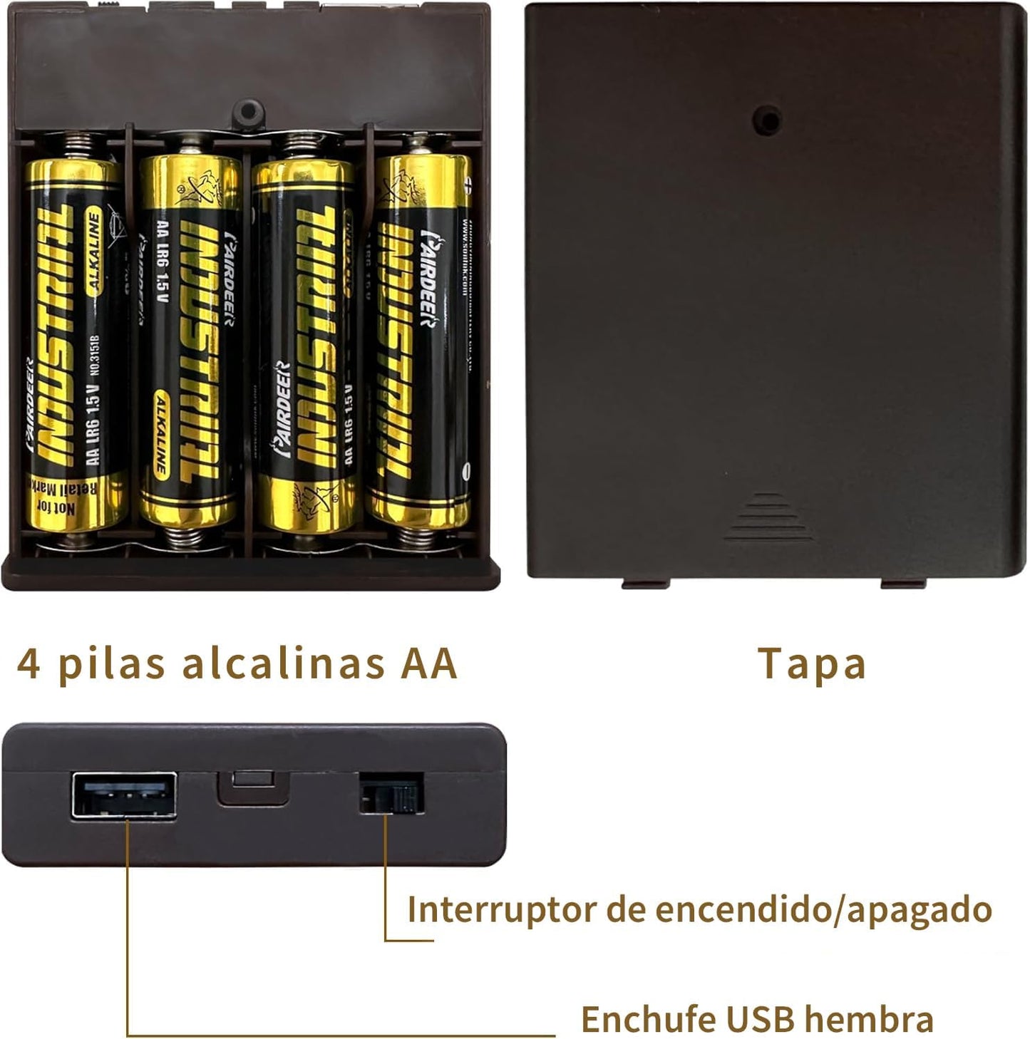 MENCH Branch Lights,6 Pcs Twig Light USB&Battery Powered 8 Flashing Modes by Remote Control.Branch Lights for Indoor and Outdoor, Light Up Decorations for Halloween Day and Christmas,Warm White