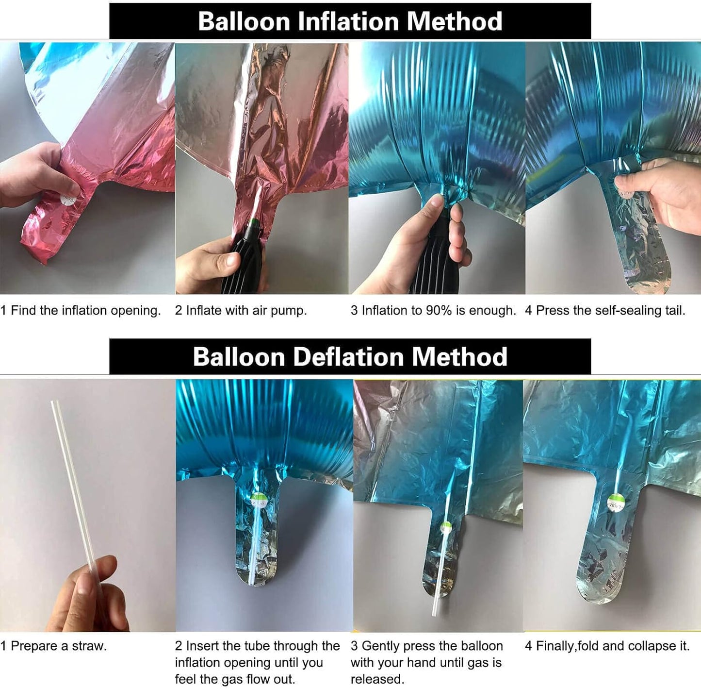 10Pcs Black Foil Heart Shaped Balloons 18 Inch Heart Mylar Balloons For Baby Shower Wedding Valentine Decorations Love Balloons Party Decorations