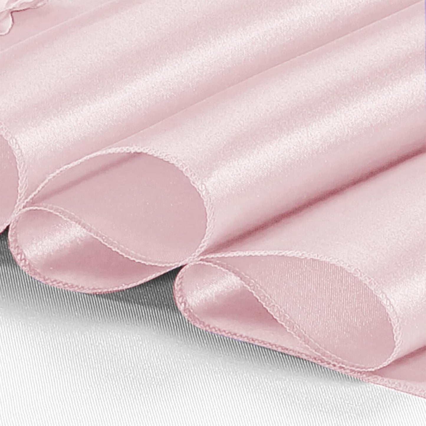 15-Pack Satin Table Runner Rose Gold 12 x 108 inches Long, Table Runners for Wedding, Birthday Parties, Banquets Decorations(15 Pack, 12x108 Inch, Rose Gold)