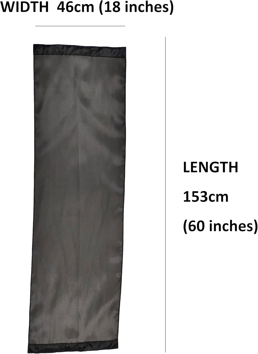 LED Light Up Coffee Table Runner - Fiber Optic Fabric Table Cloth Cover for Party Wedding Halloween Christmas (Black Fabric)