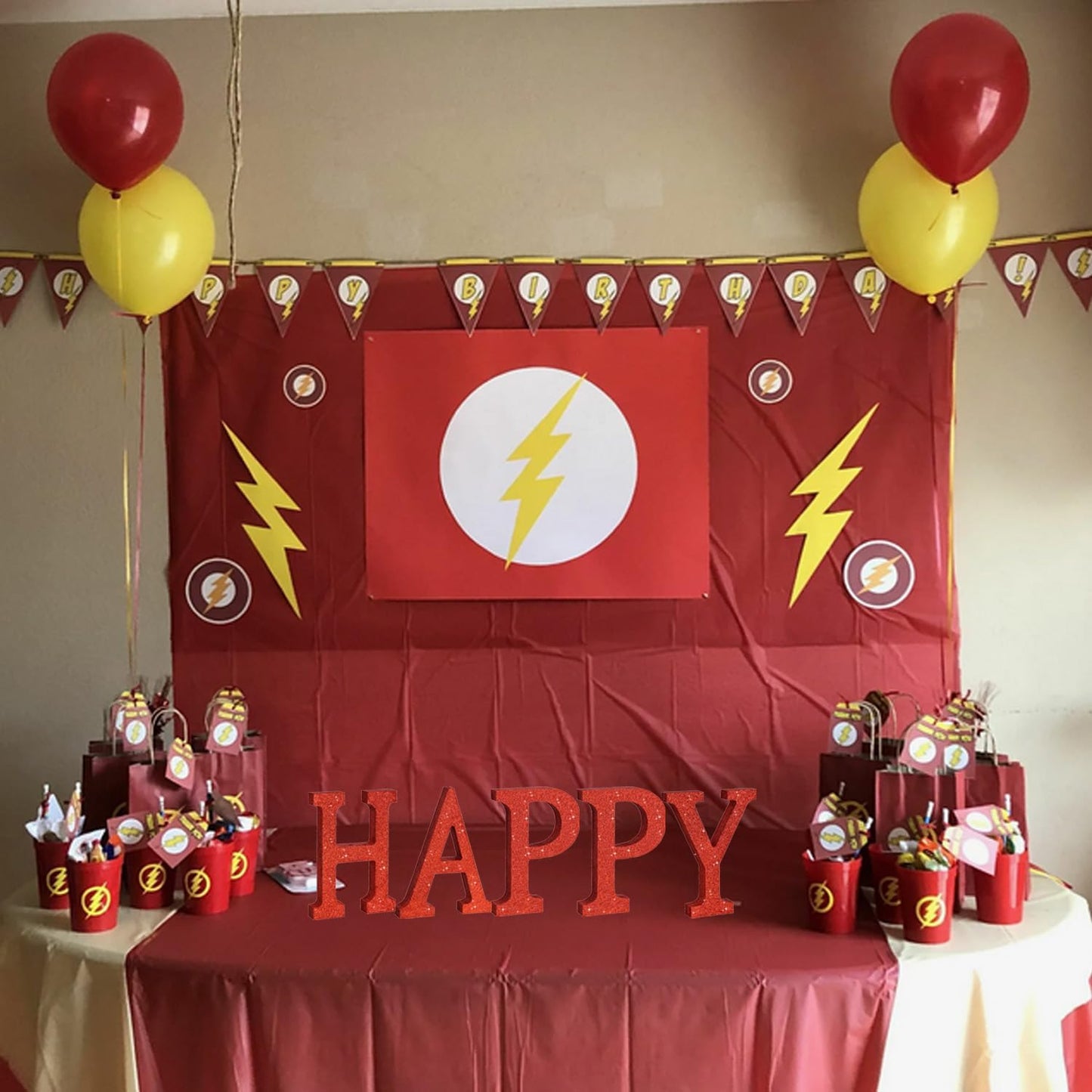 TONIFUL 8 Inch Red Glitter Letter Y Table Centerpiece A-Z Red Birthday Party Decorations,Red Alphabet Y for Birthday,Chrismas,Graduation,Bridal Shower,Wedding,Anniversary Party Supplies