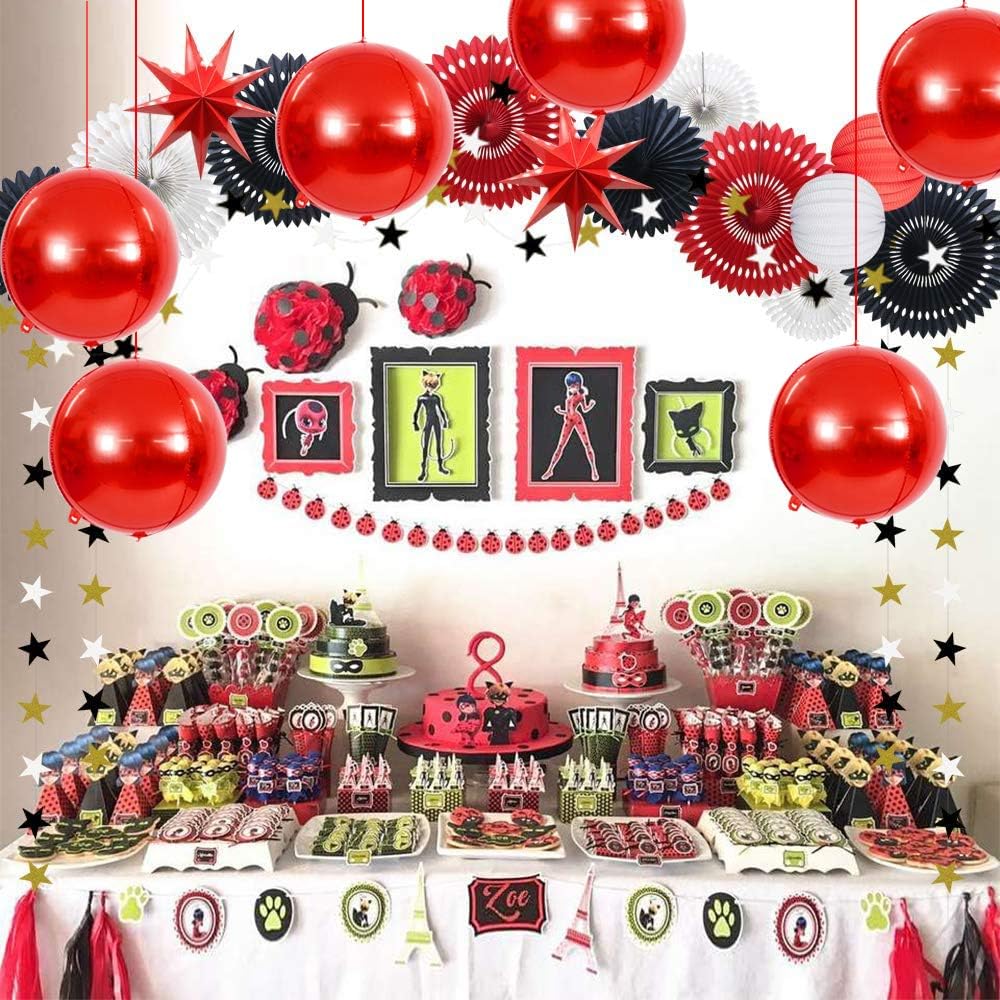 10 pcs Red 4D balloon, 10 inch Foil Mylar Sphere Balloon for Birthday Party,Wedding,Valentine's Day, Christmas,Baby Shower Decoration Supplies