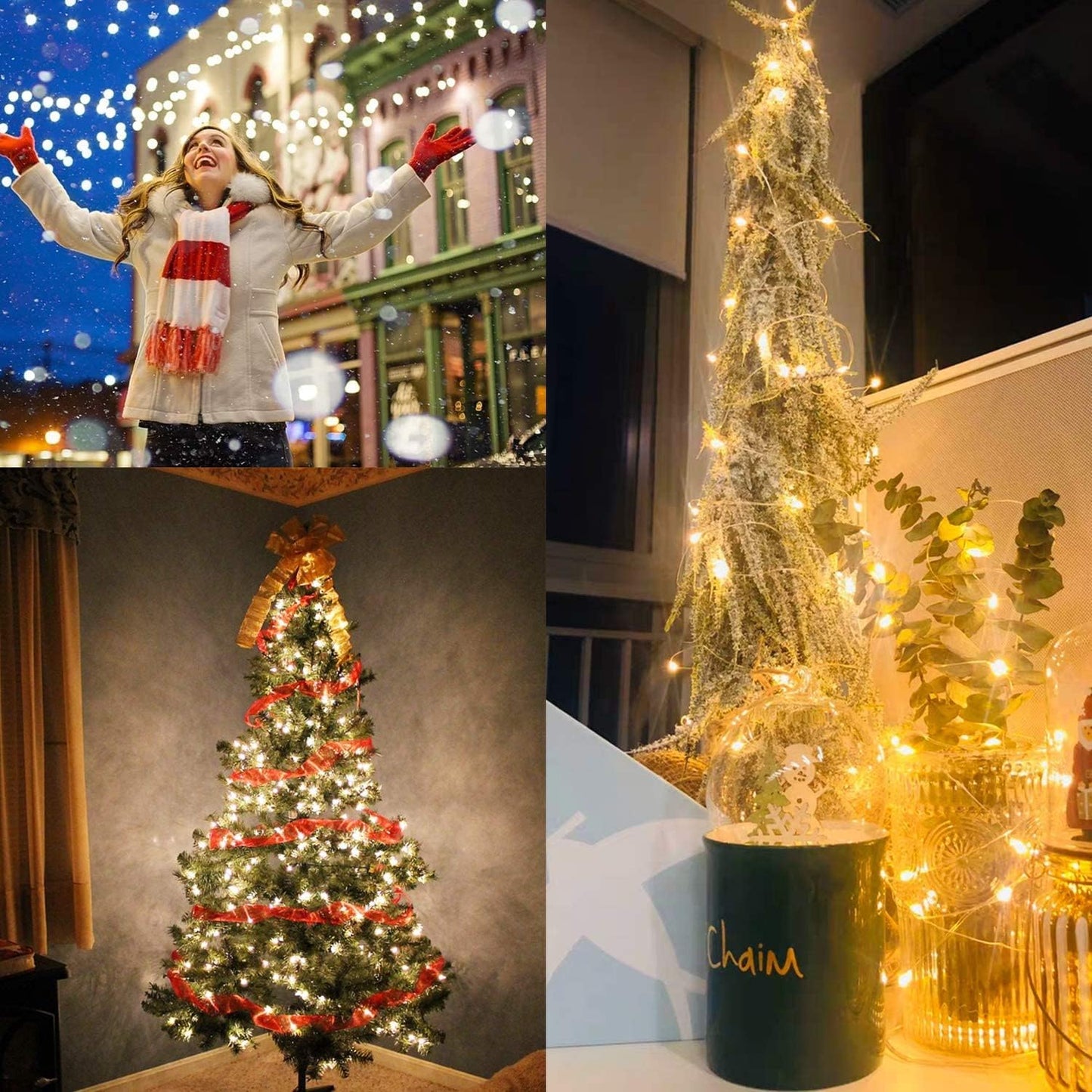 Extra Long 99Ft 300 LED Fairy Lights Plug in with Remote, Waterproof String Lights Outdoor & Indoor 8 modes with Timer, Twinkle Light for Girl's Room Garden Birthday Christmas Decorations (Warm White)