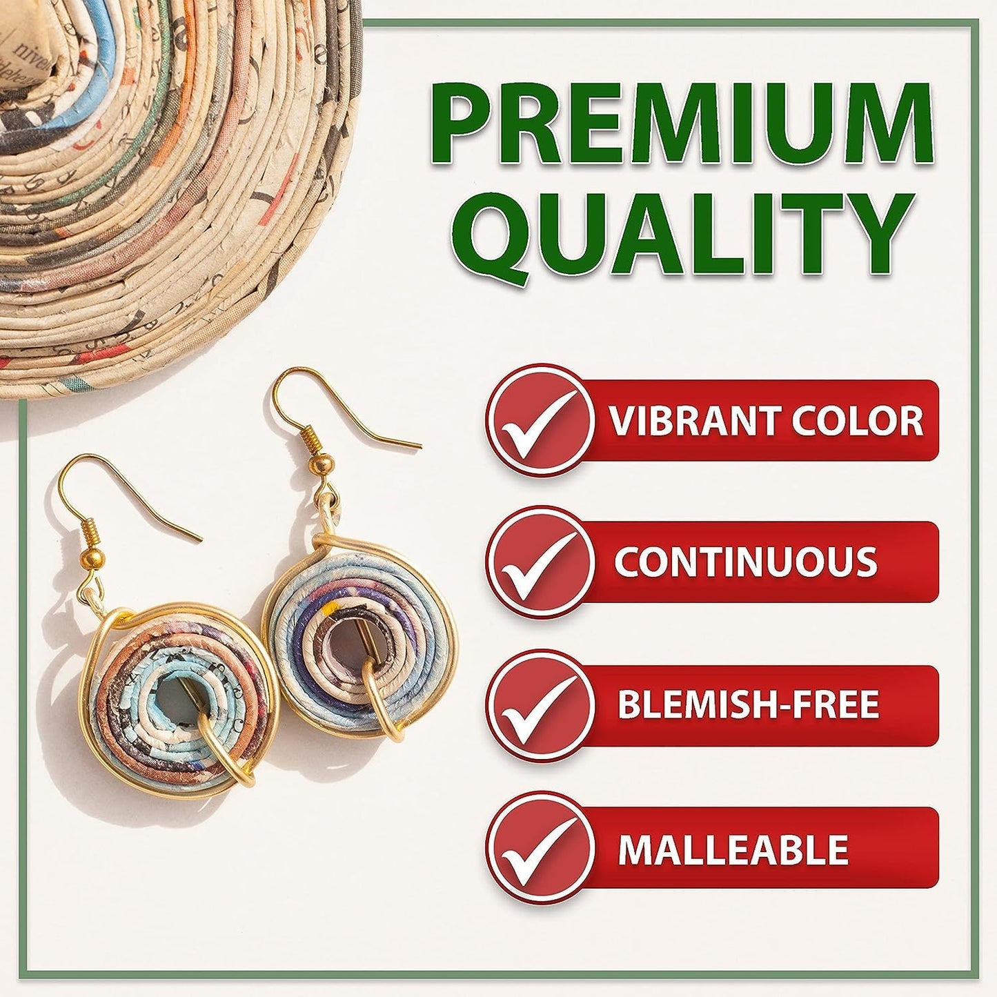 Mandala Crafts 12 Gauge Anodized Aluminum Craft Wire for Jewelry Making - 60 FT Colored Flexible Burnt Orange Wire - Bendable for Bonsai Armature Crafting Sculpting