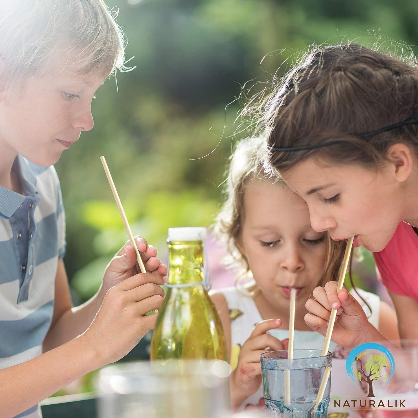 1000-Pack Sturdy Biodegradable Paper Straws Heavy-Duty, Dye-Free, Eco-Friendly Sturdy Paper Straws Bulk Drinking Straws for Smoothies, Restaurants and Party Decorations 7.7" (Brown, 1000pc)