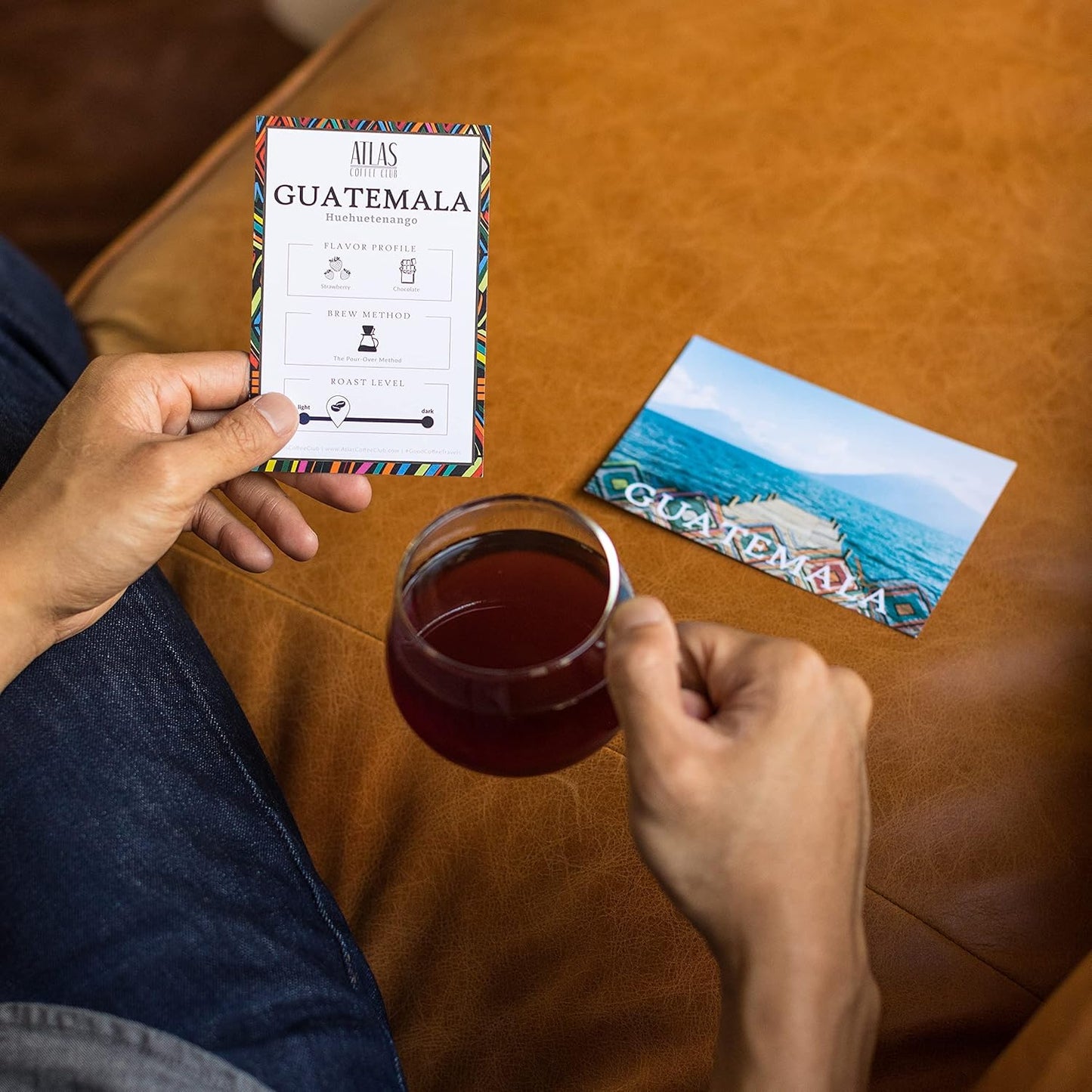 Atlas Coffee Club World of Coffee Discovery Set - Gourmet Coffee Gift Sampler - 8-Pack Variety Box of the World’s Best Single Origin Coffees - Freshly Ground Coffee