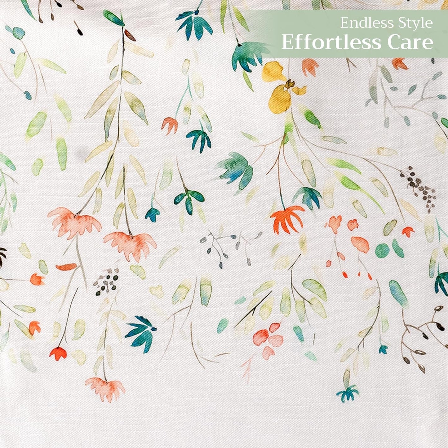 Maison d' Hermine Table Runner 100% Cotton Double Layer Table Runners 108 inches Long Decorative for Home Kitchen Dining Party Baby Shower Wedding Bridal Shower Spring Summer (Colmar, 14.50" x 108")