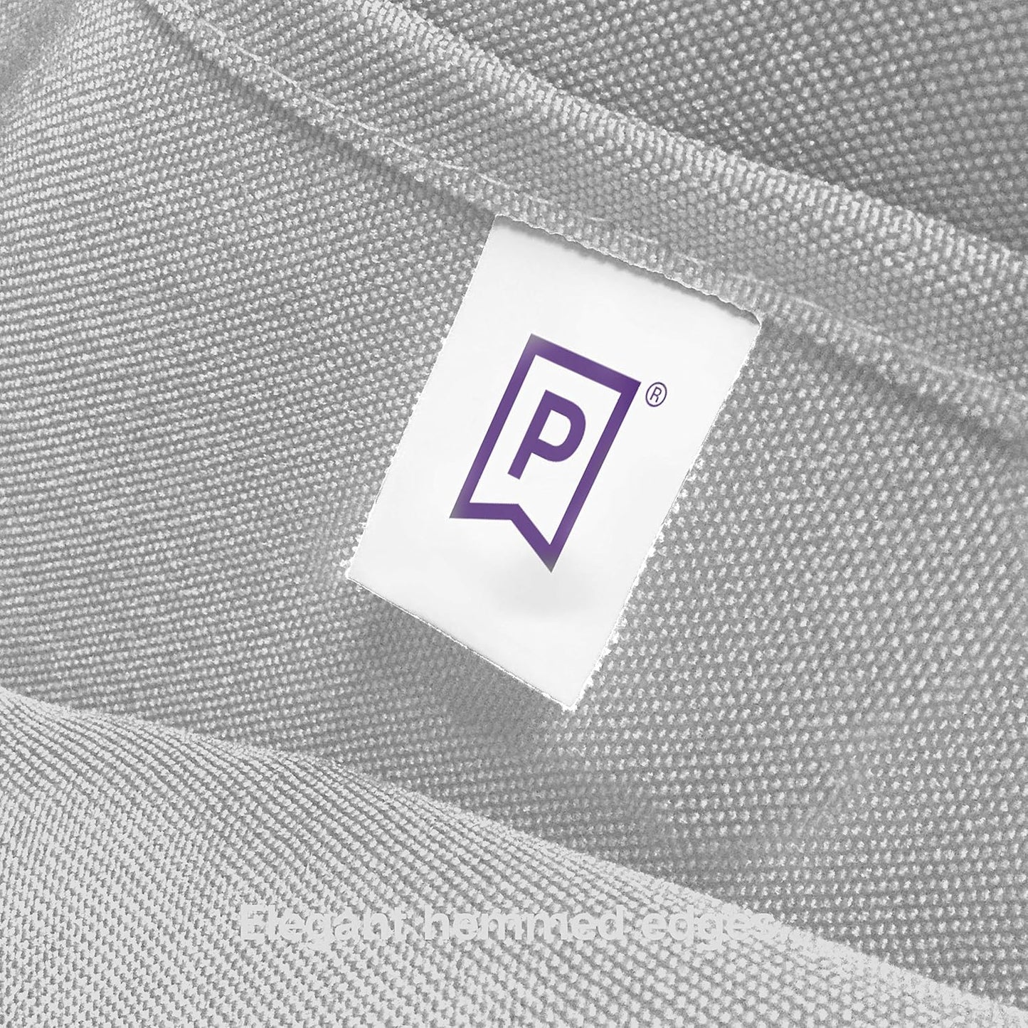 Gee Di Moda Square Tablecloth - 85 x 85 Inch Silver Table Cloth for Large Square or Round Tables - Heavy Duty Washable Fabric - for Buffet Table, Holiday Party, Dinner, Wedding & Baby Shower