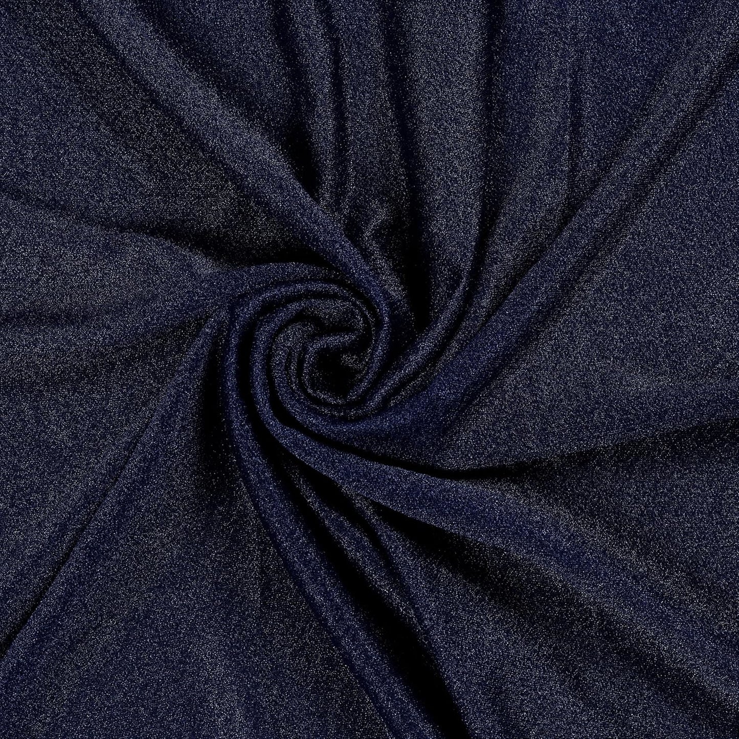 VDS Pack of 1 Panel (30 Inch X 50 Feet) Wedding Arch Draping Fabric Sheer Chiffon Fabric Drapery for Wedding Ceremony Reception Swag Backdrop Canopy Chuppah ARBO Altars Decoration (Navy Blue)