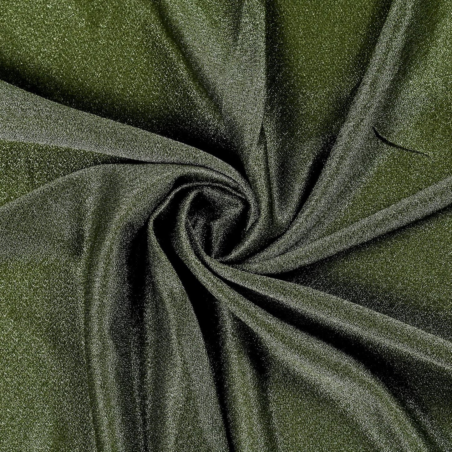 VDS Pack of 1 Panel (30 Inch X 20 Feet) Wedding Arch Draping Fabric Sheer Chiffon Fabric Drapery for Wedding Ceremony Reception Swag Backdrop Canopy Chuppah ARBO Altars Decoration (Olive)