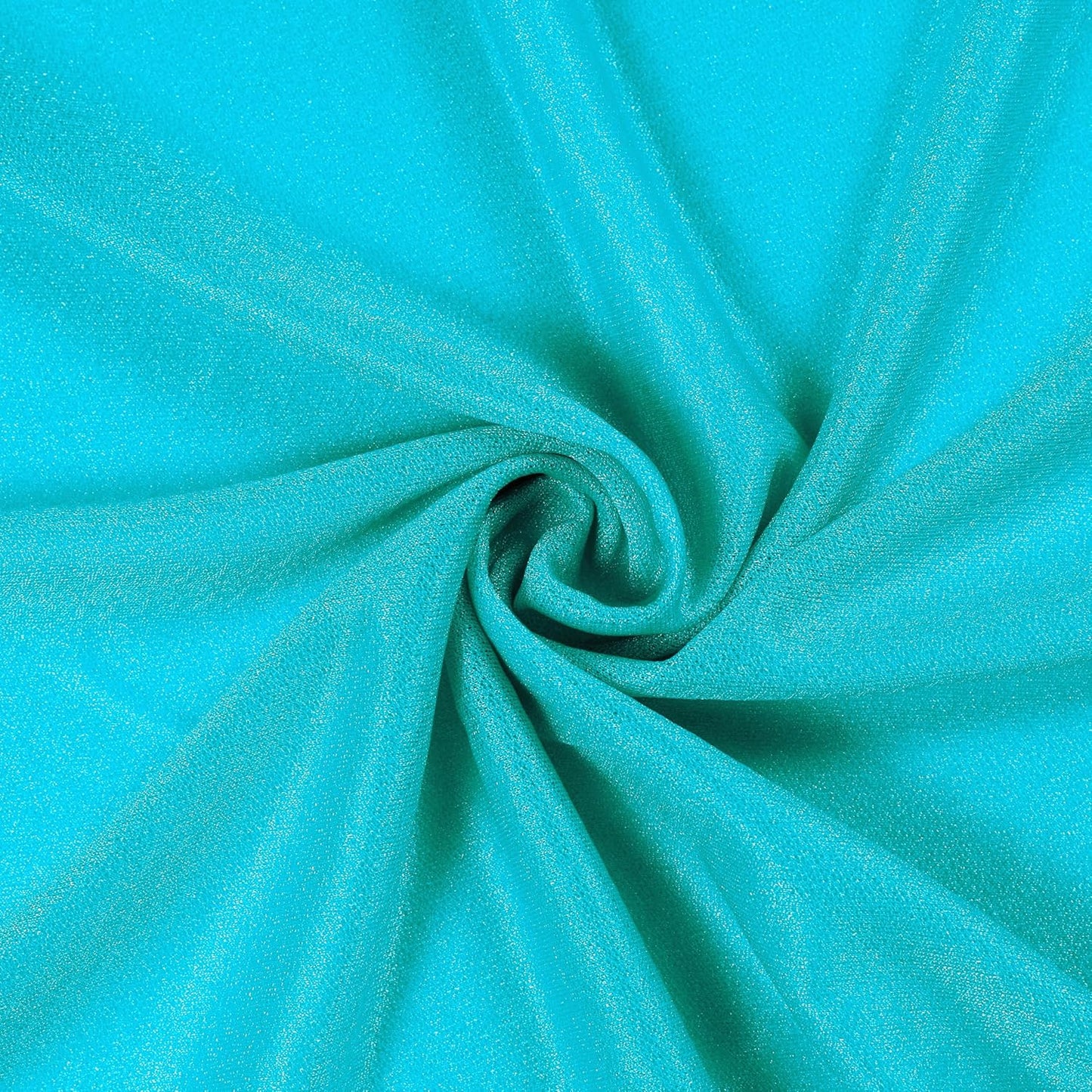 VDS Pack of 2 Panel (30 Inch X 50 Feet) Wedding Arch Draping Fabric Sheer Chiffon Fabric Drapery for Wedding Ceremony Reception Swag Backdrop Canopy Chuppah ARBO Altars Decoration (Peacock Blue)