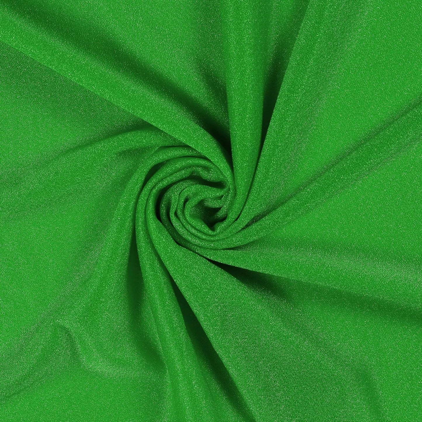 VDS Pack of 2 Panel (30 Inch X 40 Feet) Wedding Arch Draping Fabric Sheer Chiffon Fabric Drapery for Wedding Ceremony Reception Swag Backdrop Canopy Chuppah ARBO Altars Decoration (Green)