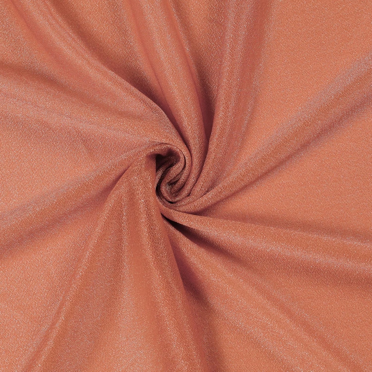 VDS Pack of 2 Panel (30 Inch X 40 Feet) Wedding Arch Draping Fabric Sheer Chiffon Fabric Drapery for Wedding Ceremony Reception Swag Backdrop Canopy Chuppah ARBO Altars Decoration (Coral Peach)