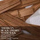 M&SENSE 16.6oz Natural Soy Large Jar Candle with Wooden Wick | Caramel Pumpkin Latte Scent | 95-Hour Burn & Long-Lasting Burn | Housewarming Gift for Men and Women