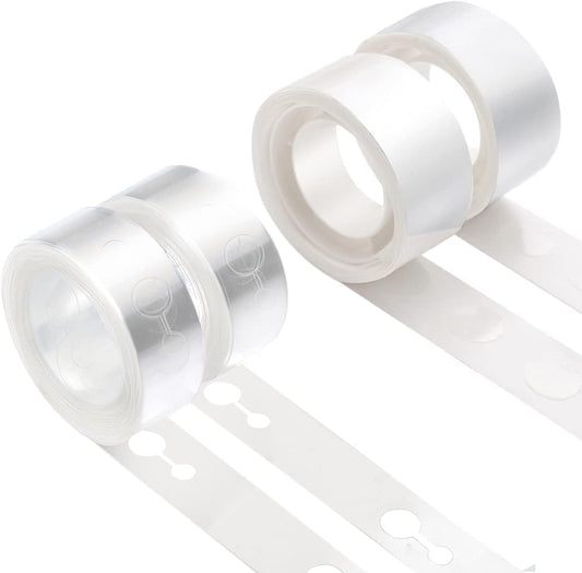 Balloon Arch Decorating Kit - 2 Rolls Tape Strips for Garlands, Party and Wedding Decorations