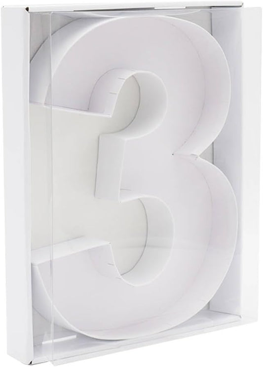 12" Fillable Cardboard Number Charcuterie Gift Cupcake Box With Cover Sweets Packaging (3)