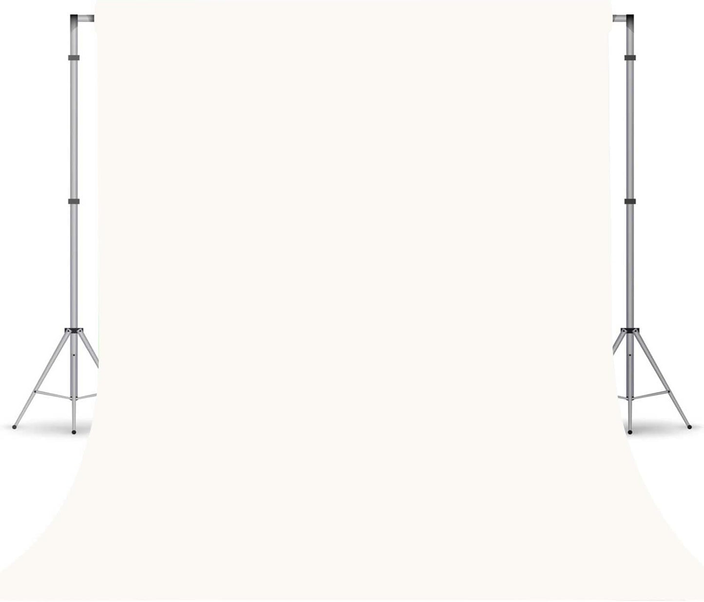 Ivory Photography Backdrop for Photoshoot, Photo Backdrop Curtain, Perfect Ivory Backdrops for Party Portrait Photoshoots Video Studio 10FTx20FT