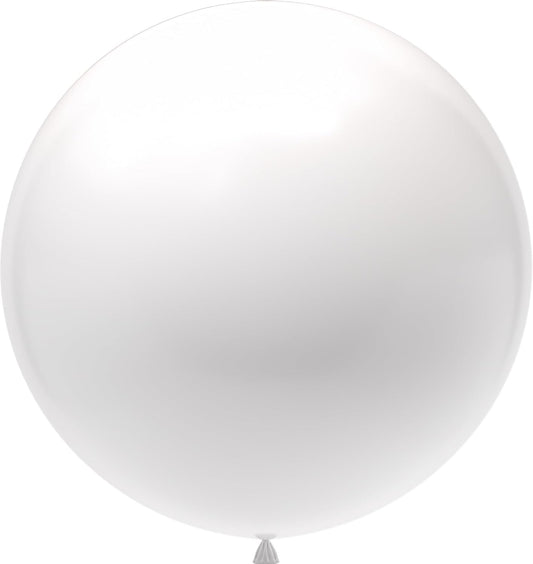 Giant 36 inch Balloons, 4pcs Large White Jumbo Balloons for Wedding, Party & Baby Shower Decorations