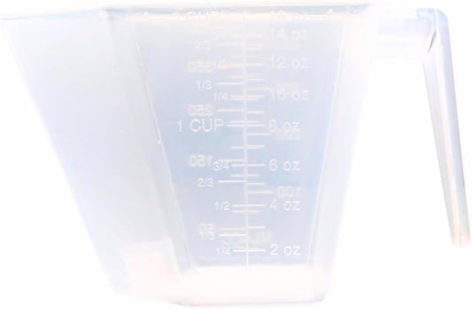 2 Cup LONG Handle (1 Pint | 16 Oz. | 500 mL) Scoop for Measuring Coffee, Pet Food, Grains, Protein, Spices and Other Dry Goods (Pack of 10)