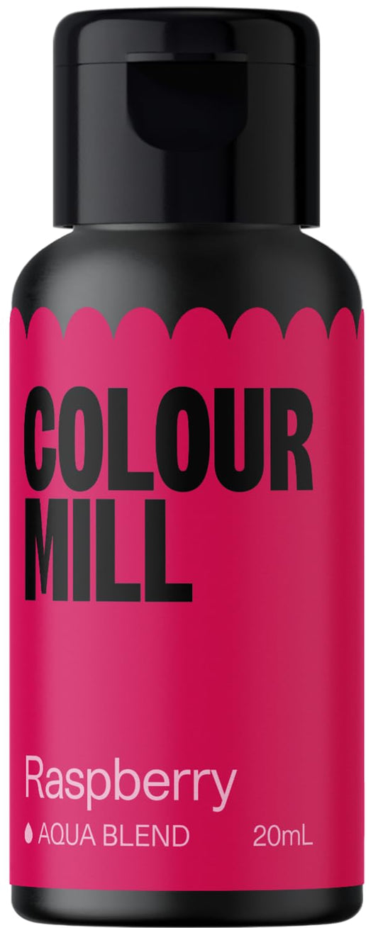 Colour Mill Aqua Blend Water-Based Food Coloring, 20 Milliliters Raspberry