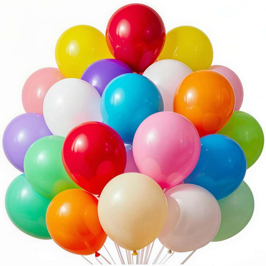600 Pcs Balloons 15 Kinds Colors 12 inch Latex Rainbow Party Balloon Bulk for Various Party Events Decorations