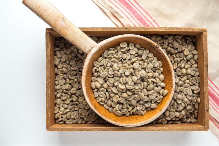 Coffee Bean Direct Unroasted Kenya AA, 5 Pound (Pack of 1)