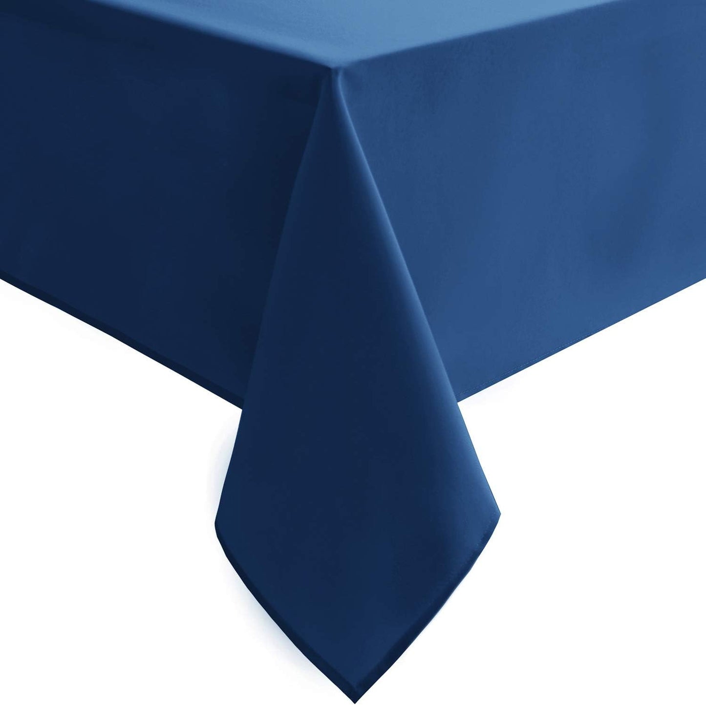 Hiasan Royal Blue Tablecloth Square - Waterproof and Washable Fabric Table Cloth for Card Tables, 30 x 30 Inch
