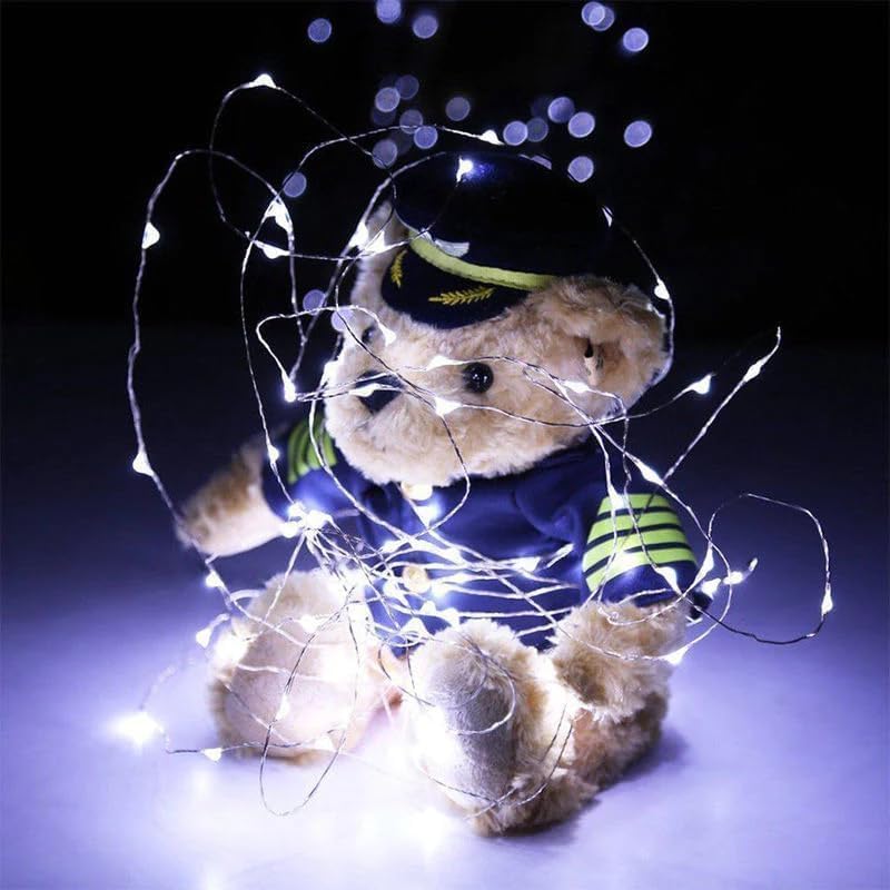 3Pack 99Ft 300LED Fairy Lights Battery Operated with Remote, Waterproof String Lights with Timer for Indoor & Outdoor, Twinkle Lights Battery Powered for Bedroom Wedding Christmas Decor (Cool White)