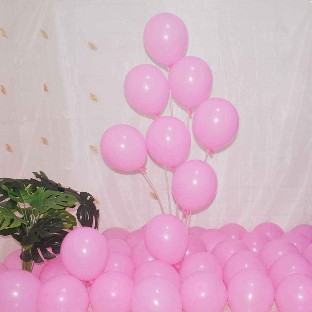 400 Pack 5 Inch Hot Pink Latex Balloons Helium Balloons Party Balloons Decorations Supplies