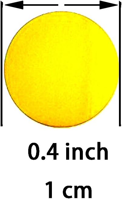 Gold Foil Mylar Round Confetti Circle Dot Graduation Wedding Table Scatter Centerpieces Baby Shower Birthday Engagement Reception Party Favors Decorations Celebrations, 60g