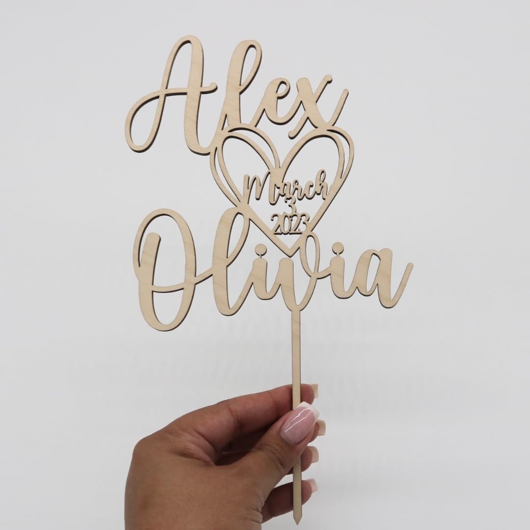 Wedding Cake Toppers, Wedding Cake Toppers Bride and Groom, Custom Cake Topper, Customize Your Own Anniversary Mr and Mrs Cake Topper