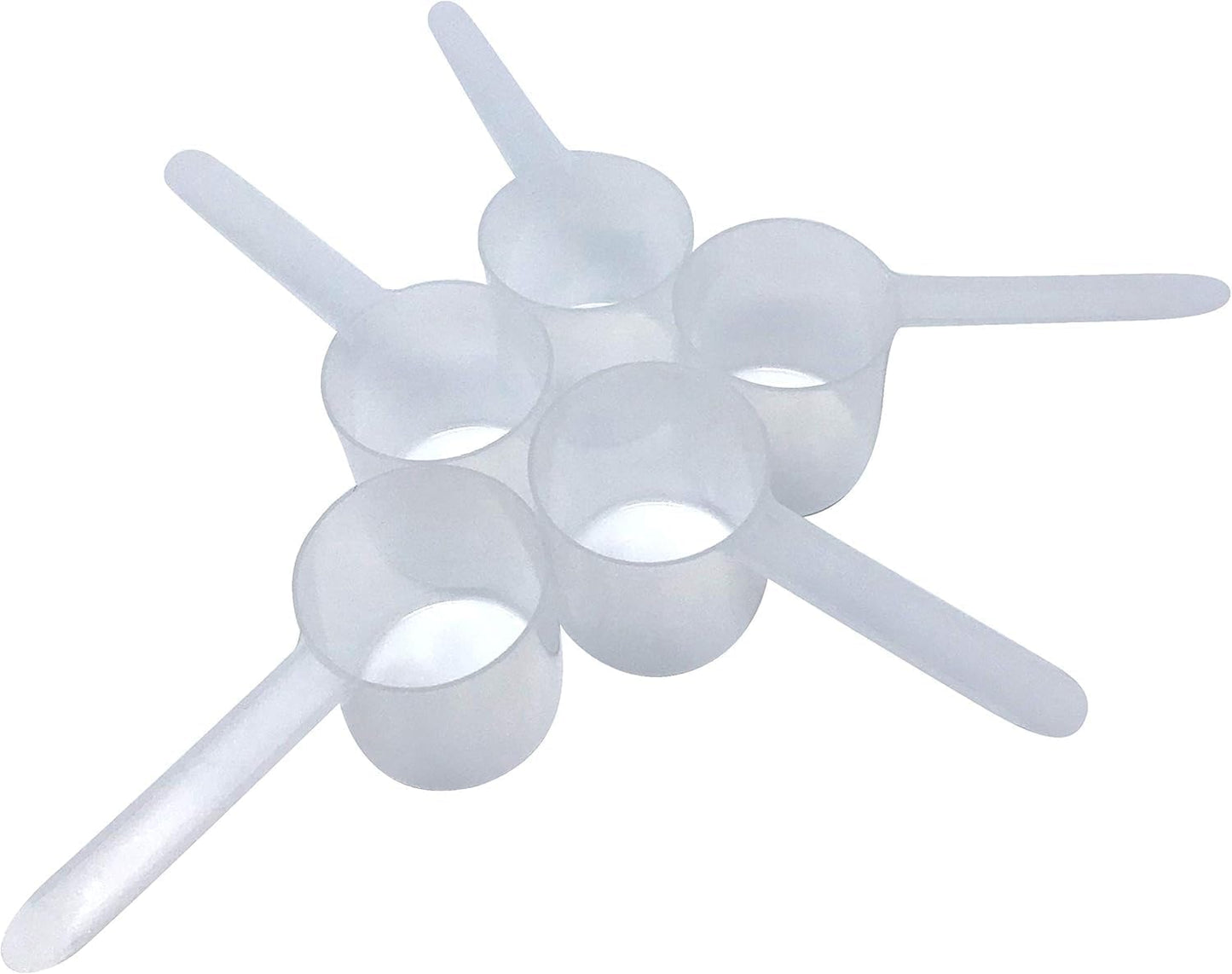 106 mL (106 CC | 3.58 Oz.) Long Handle Scoop for Measuring Coffee, Pet Food, Grains, Protein, Spices and Other Dry Goods (Pack of 25)