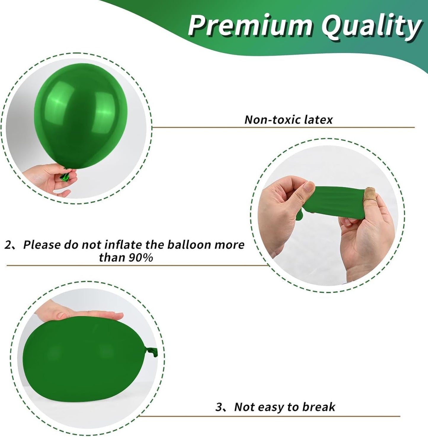 Green and Brown Balloons, 12inch Camouflage Balloon Camo Balloons Brown Dark Green Black Ballons For Army Party Decorations Birthday Party Hunting Camping Jungle Themed Supplies