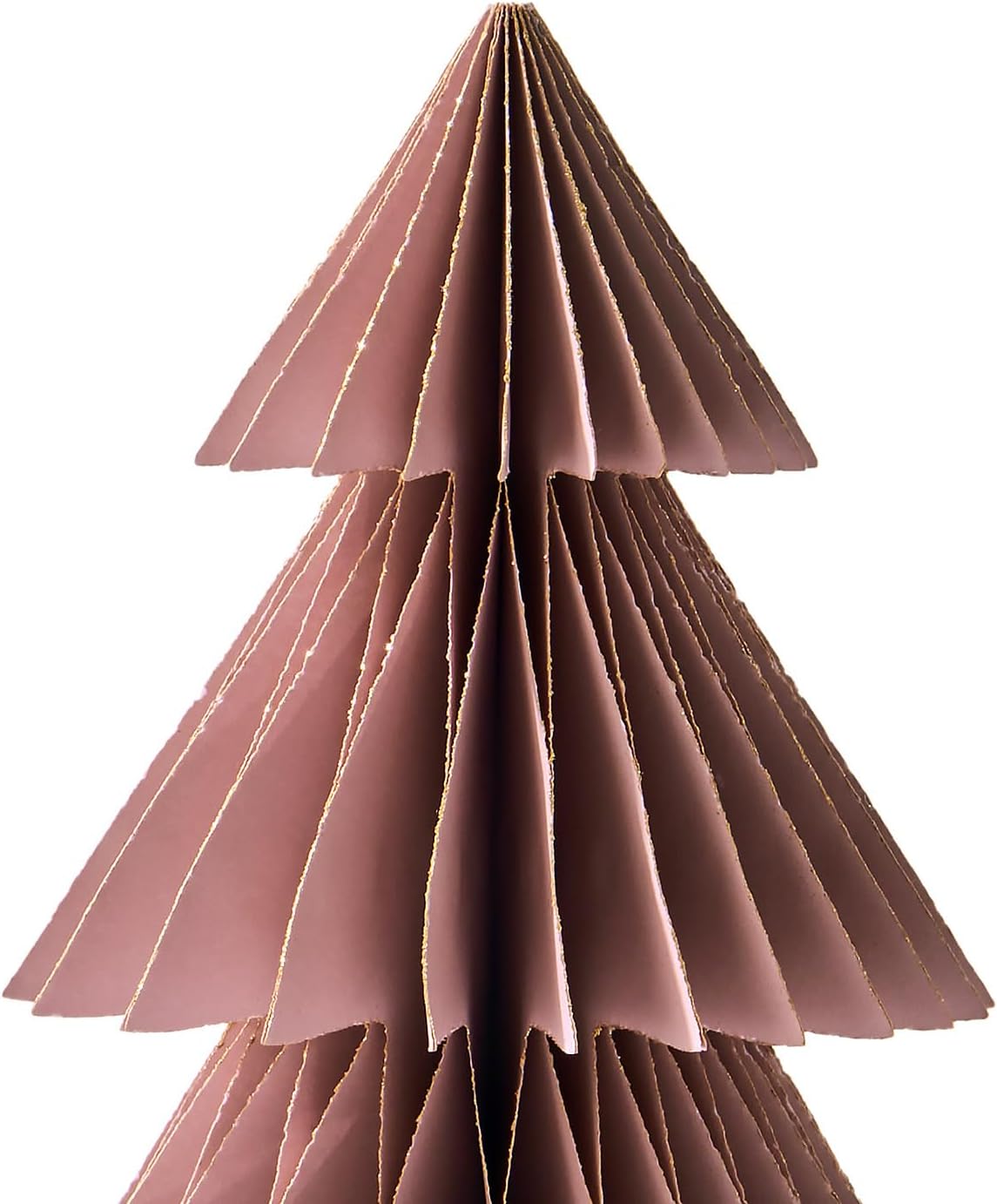 LampLust Pink Tree, 2 Pack Honeycomb Paper Trees 10 & 12 Inch, Pink Decorations, Winter Wonderland & Enchanted Forest Decorations Indoor, Home Table Top Decor, Table Centerpieces