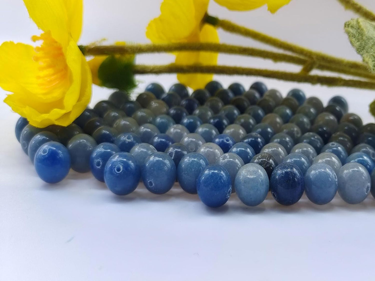 Stone Beads 6mm 140pcs Blue Sodalite Beads Round Loose Gemstones Beads for Bracelet Necklace Jewelry Making (6mm, 60603 Blue Sodalite)