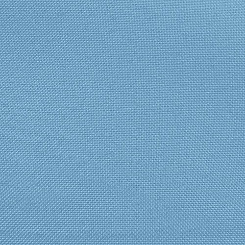 Ultimate Textile Pleat Polyester Fabric Table Skirt - Machine Washable Flame Resistant with Clips for Events, Weddings & Trade Shows, Cut & Sewn in Paterson, NJ - Light Blue, 7' Shirred Pleat