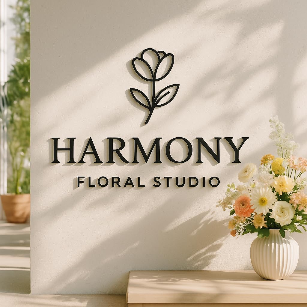 Personalized Business Logo – Acrylic Wall Decor for Office & Reception