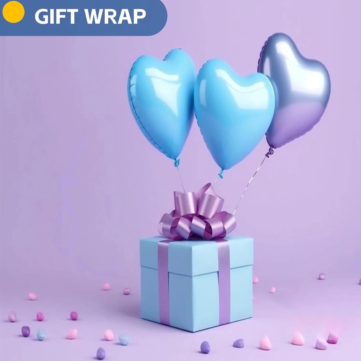 Light Blue Wrapping Paper 15"x450", Blue Kraft Paper Roll for Baby Shower, Wedding, Father’s Day, Birthday, Bouquet Flower Gift Wrap, Solid Color Blue Craft Paper Bulletin Board Paper