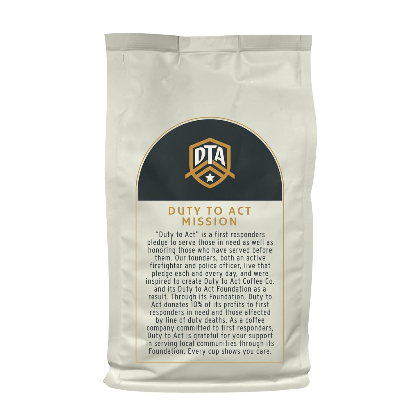 Duty to Act Dark Roast Whole Coffee Beans, 2 lbs (Pack of 6)