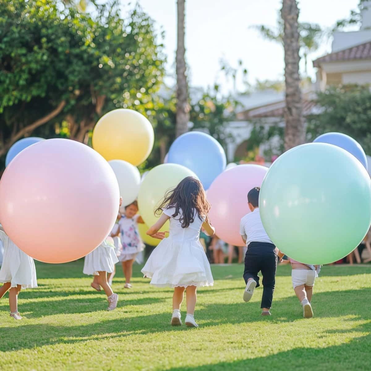 32 Pack Pastel Balloons 36 inch Multicolor Macaron Balloon for Valentine's Day Girls Birthday Baby Shower Easter Party Decoration