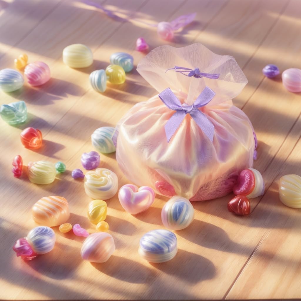 60pcs 1.7" Mini Lavender Ribbon Bows Decor – Small DIY Satin Light Purple Bows for Crafts, Little Bows for Gift Wrapping, Tiny Bow Stickers for Note Card Baby Shower cake and Candle Decorations