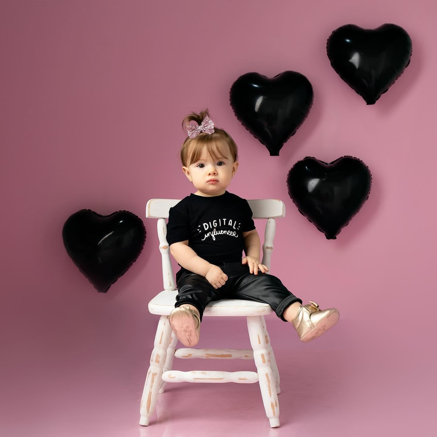 Black Heart Balloons,10Pcs Black Foil Heart Shaped Love Balloons,18Inch Helium Polyester Film Balloon for Valentines,Engagement,Birthday,Anniversary,Wedding Party Decorations