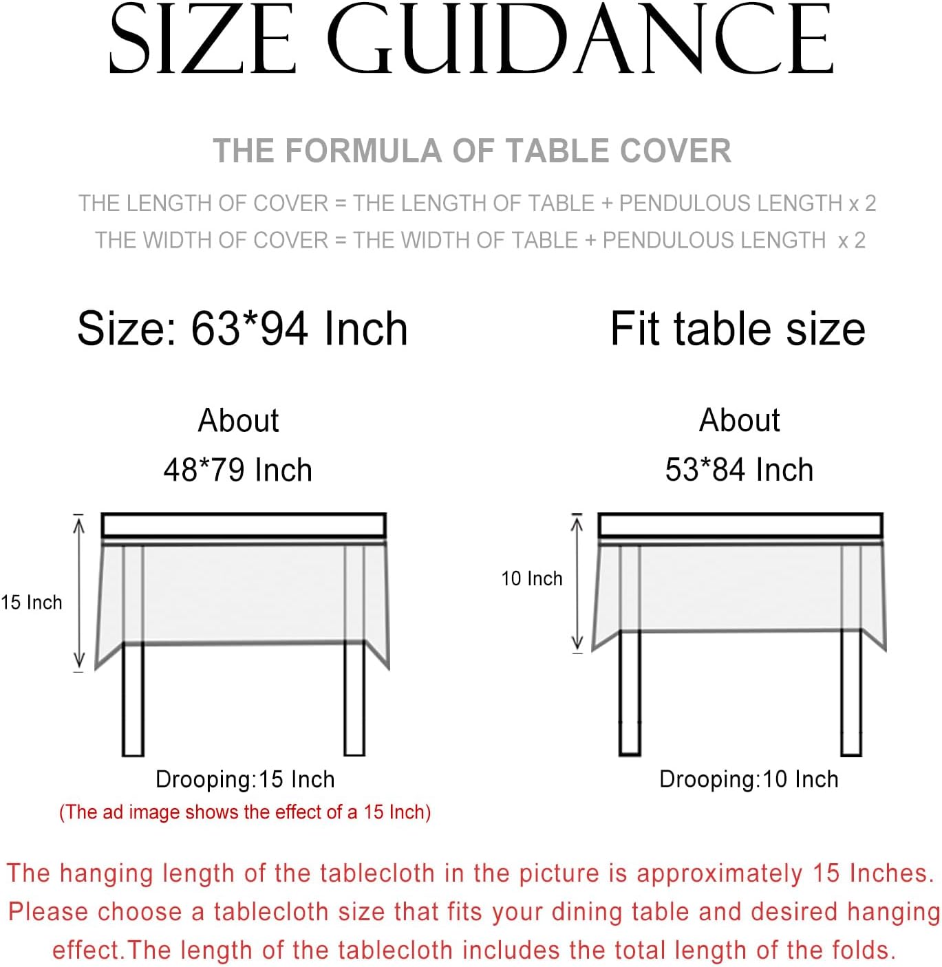 patdrea Designer French Linen Table Cloth for Rectangle Table,Vintage Fall Decorative Tablecloth,Floral Decoration Cover for Kitchen Dining Christmas,Tea Party,Thanksgiving,63"x94"-Littledaisy